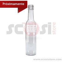 Botella Tequilera Redonda 250 ml