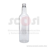 Botella Tequilera Redonda 750 ml