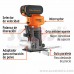 Router 1/4 ", 1 batería 4Ah, TRUPER PRO