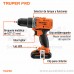 Rotomartillo 1/2", 20V, 1 batería 2Ah, TRUPER PRO